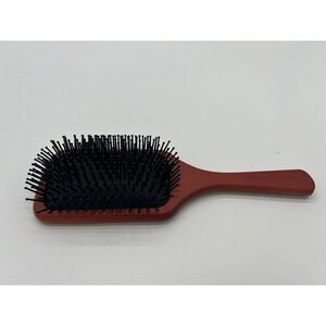 Leaf Flower Wooden Paddle Hair brush Professional Styling Tool 10 X 3.5 “